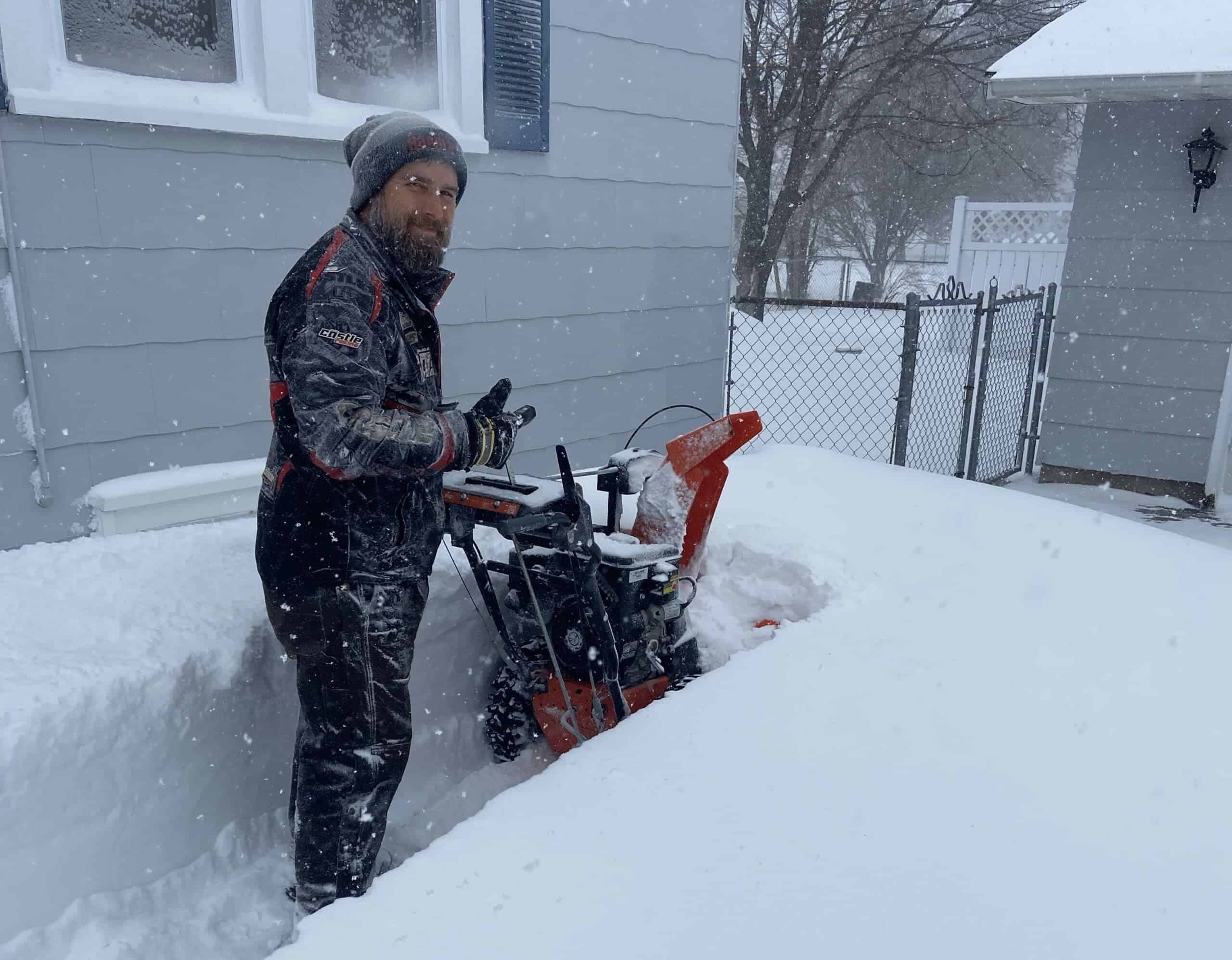 Jim's Property Maintenance - Marinette, WI - Snow Blowing 1 - Copy